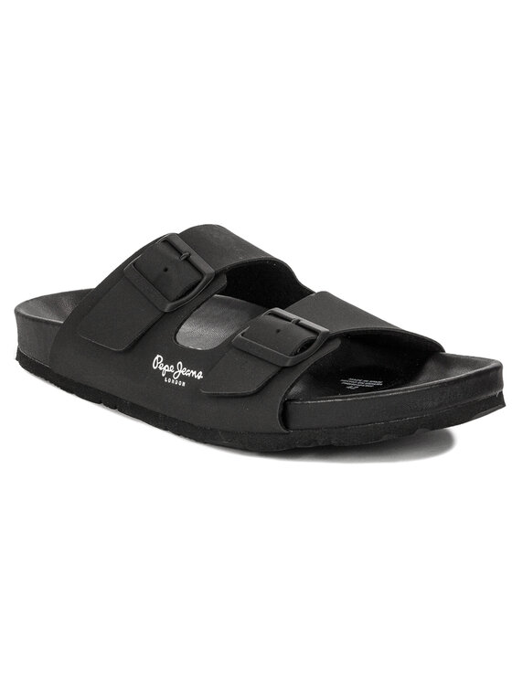Pepe Jeans Pepe Jeans Klapki PMS90101-999 Czarny