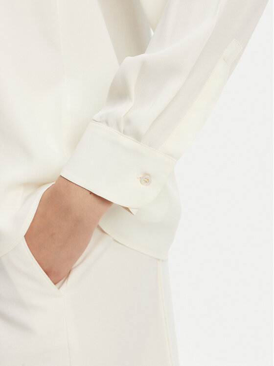Marella Marella Риза Calabra 2523116061 Бял Regular Fit