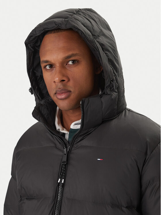 Tommy Jeans Tommy Jeans Pūkinė striukė Essential DM0DM19786 Juoda Regular Fit