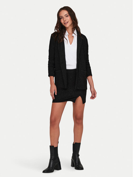 JDY JDY Marynarka Mary 15333728 Czarny Relaxed Fit