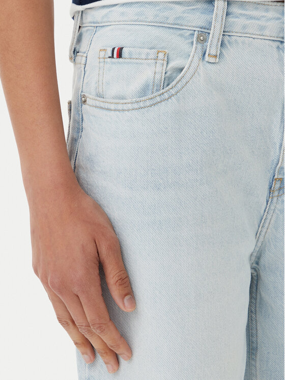 Tommy Hilfiger Tommy Hilfiger Blugi WW0WW44370 Albastru Tapered Fit