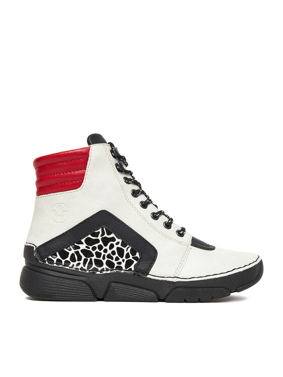 Rieker Rieker Schnürschuhe 45904-60 Weiß