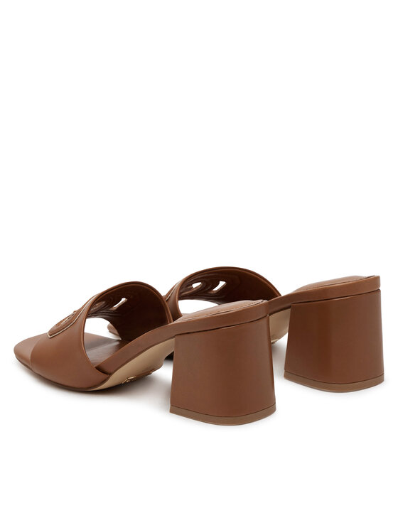 Guess Guess Παντόφλες FLJGAS LEA03 Καφέ