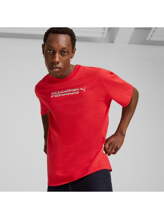 Puma Puma T-Shirt 627038 Czerwony Regular Fit