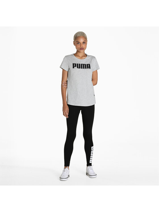 Puma Puma T-Shirt 847195 Szary Regular Fit