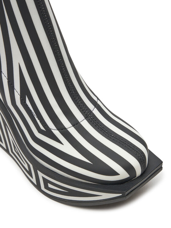 United Nude United Nude Botki Wa Bootie Hi 1087951082 Szary