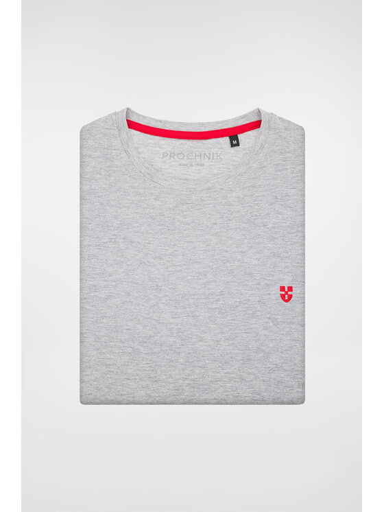 Próchnik Próchnik T-Shirt PM 2 TS073123000034 Szary Regular Fit