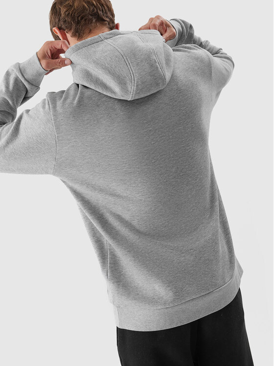4F 4F Суитшърт 4FAW23TSWSM694 Сив Regular Fit