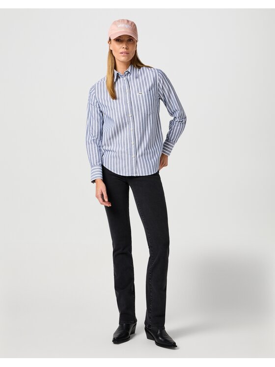 Wrangler Wrangler Jeansy Wrangler Bootcut Czarny Bootcut Fit