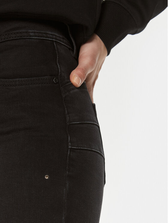 Guess Guess Džinsai W4RA3 4D59I1 Juoda Skinny Fit