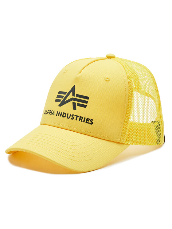 alpha industries casquette basic 186902 jaune
