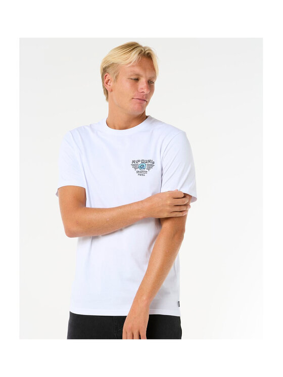 Rip Curl Rip Curl T-Shirt Desti Animals Tee Biały Standard Fit