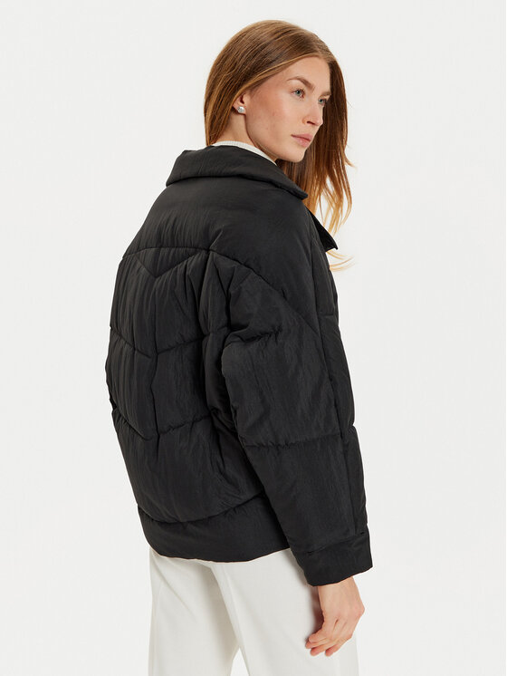 Marciano Guess Marciano Guess Cappotto in shearling 4BGL1 57188A Nero Regular Fit