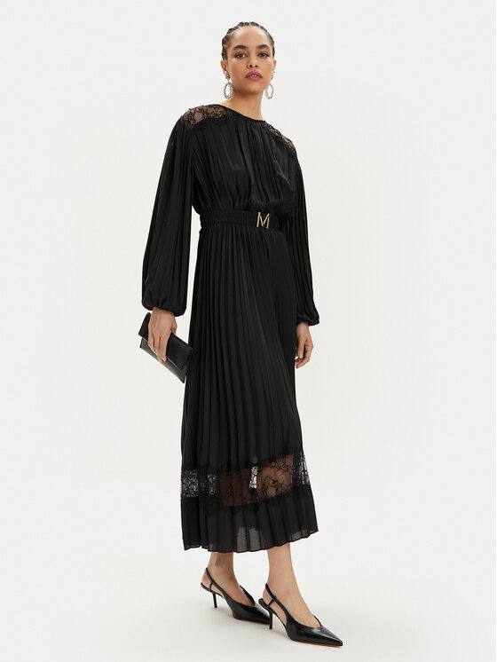 Lola Casademunt by Maite Lola Casademunt by Maite Koktel haljina MS2416006 Crna Regular Fit