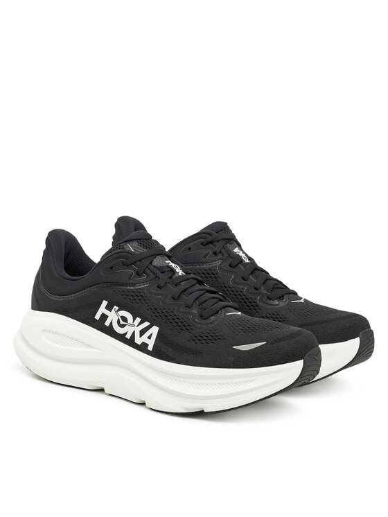 Hoka Hoka Buty do biegania Bondi 9 Wide 1162013 Czarny