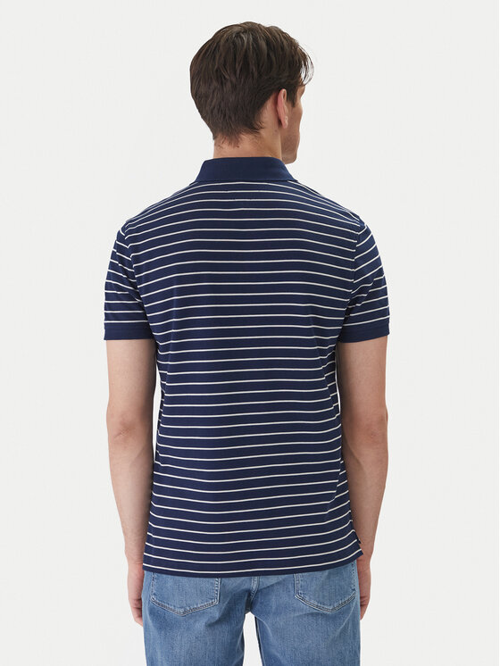 Tommy Hilfiger Tommy Hilfiger Polokošeľa 1985 MW0MW17770 Tmavomodrá Regular Fit