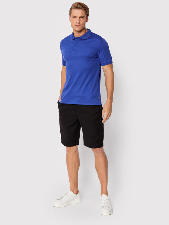 Polo Liquid Touch K10K108725 Blu Slim Fit