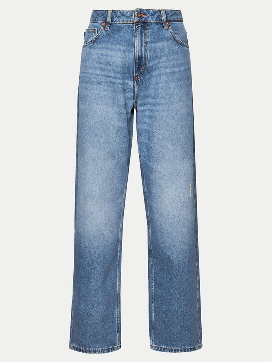 HUGO Hugo Jeansy Leni_B 50513731 Niebieski Relaxed Fit