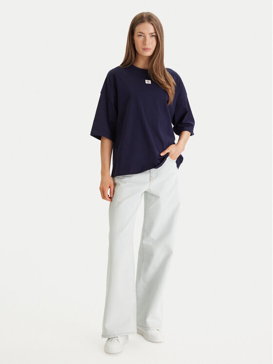 Calvin Klein Jeans Calvin Klein Jeans Тишърт LV047D204G Виолетов Oversize