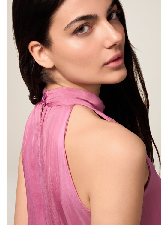 Oltre Oltre Blusa 2510J000754N029 Rosa Regular Fit