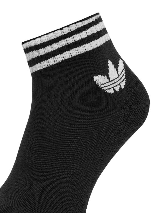 adidas adidas 3 pár uniszex hosszú szárú zokni 3-Stripes JV7436 Fekete