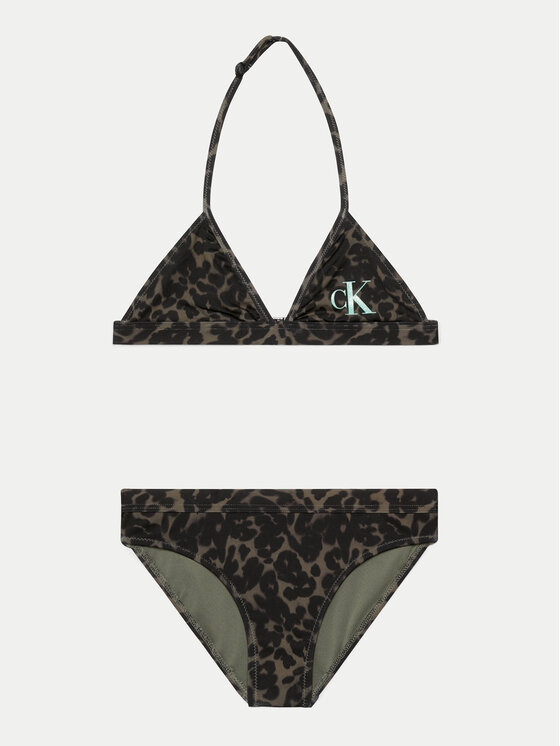 Calvin Klein Swimwear Kupaći Kostim KY0KY00066 Zelena