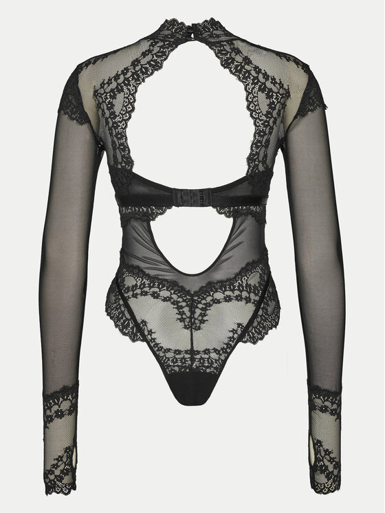 Hunkemöller Hunkemöller Body Daisy 300243 Schwarz Slim Fit