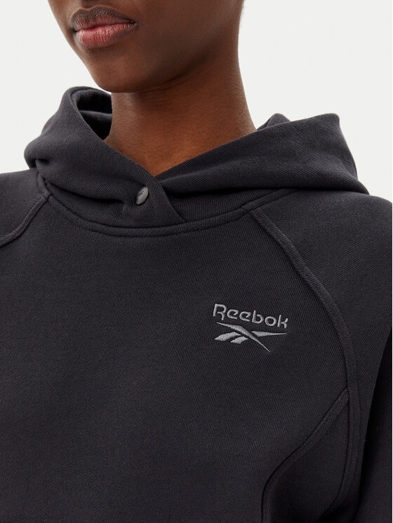 Reebok Reebok Mikina Icon Elements 100214101 Čierna Regular Fit