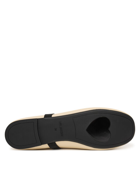 LOVE MOSCHINO LOVE MOSCHINO Baleríny JA11121G1OIE0110 Écru