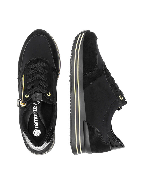 Remonte Remonte Sneakersy D1316-01 Černá