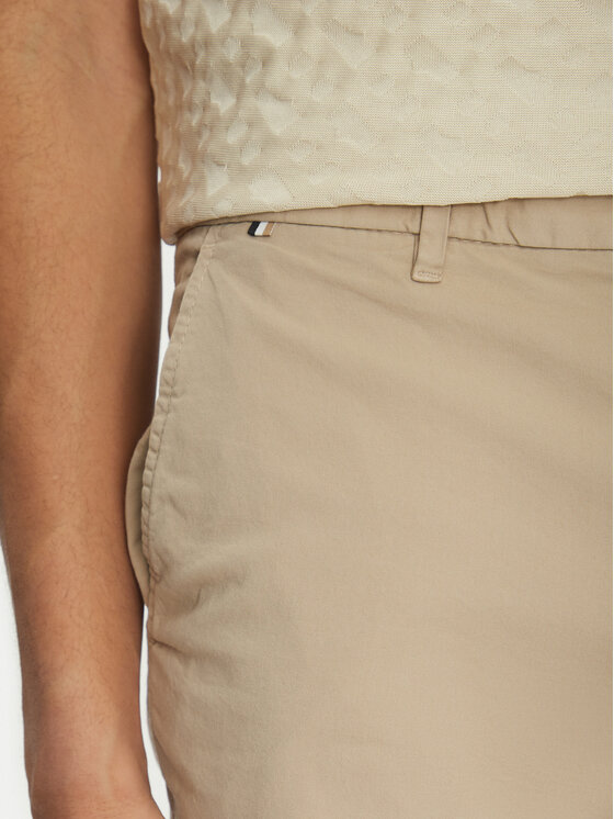 BOSS BOSS Riidest šortsid H-Slice 50540743 Beež Regular Fit