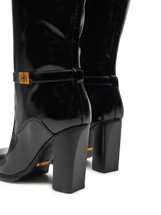 Guess Guess Kozačky Lendy2 FLFLDY ELE11 Černá