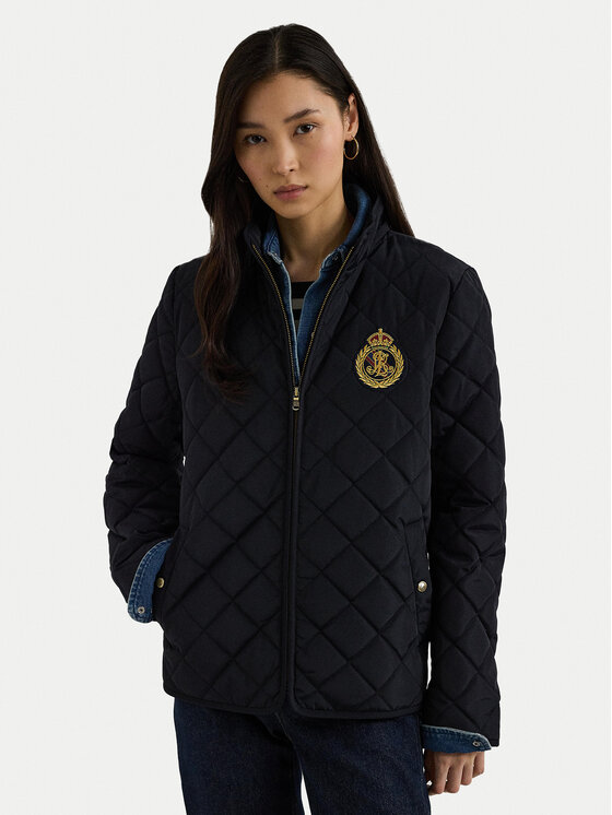 Női Átmeneti kabát LAUREN RALPH LAUREN, Méret: S, Sötétkék, 297951277004