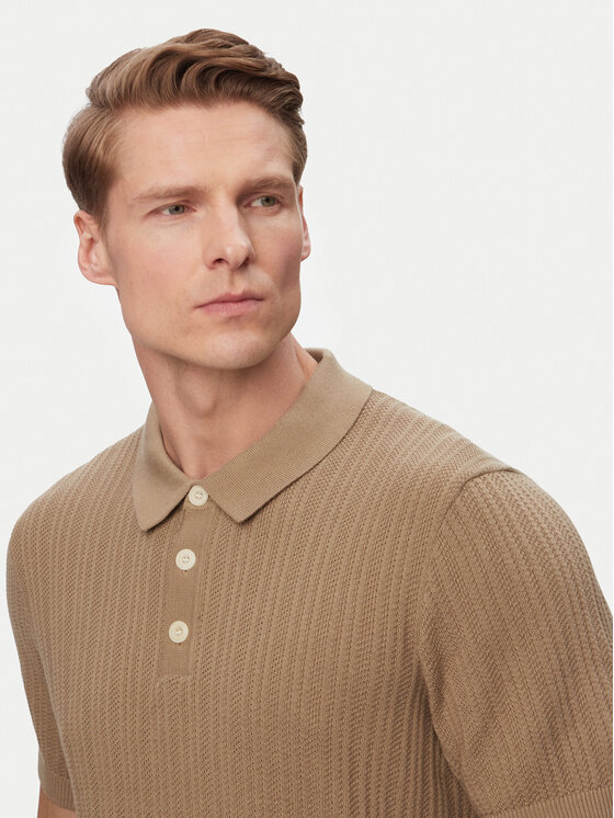 JOOP! Jeans JOOP! Jeans Поло Colinor 30101603 Бежевий Regular Fit