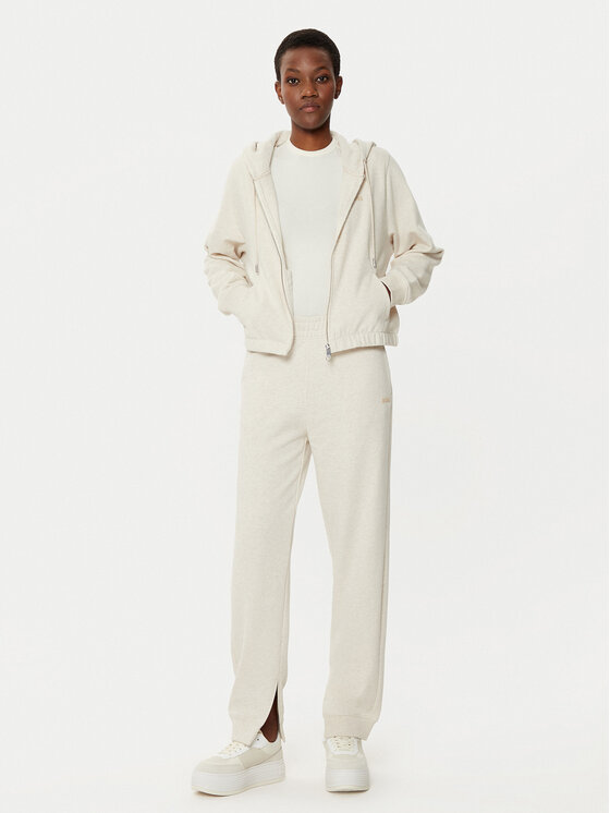 BOSS BOSS Dressipüksid C_Enna 50531813 Beež Regular Fit