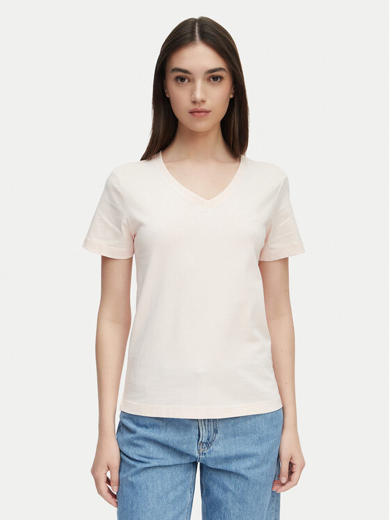 Calvin Klein Jeans Calvin Klein Jeans Majica Archive LV047B205G Svetlo rožnata Regular Fit