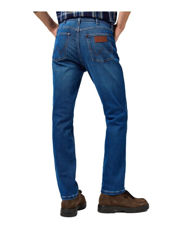 Wrangler Wrangler Jeans Larston 112362458 Blu scuro Slim Fit