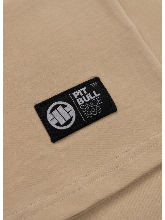 PITBULL PITBULL T-Shirt NORTON Beżowy Regular Fit