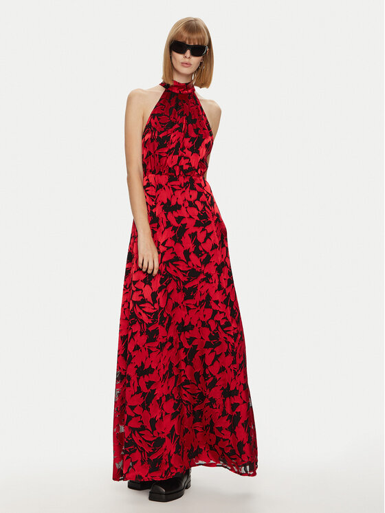 Gestuz Gestuz Večernja haljina Elva 10909407 Crvena Regular Fit