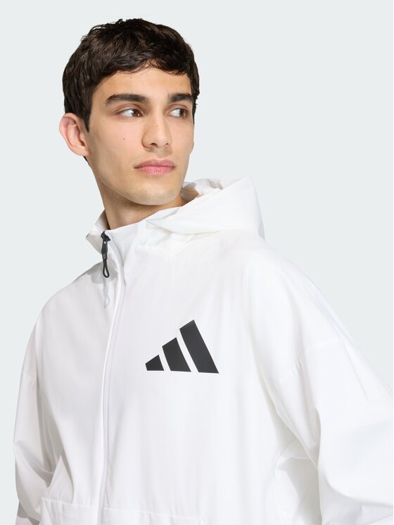 adidas adidas T-Shirt 159195 Biały Loose Fit
