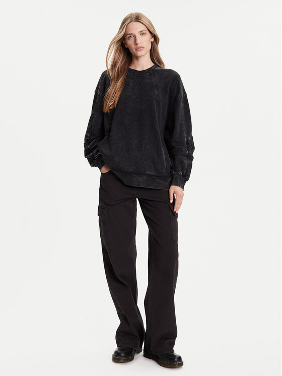 G-Star Raw G-Star Raw Μπλούζα Washed 3D D27738-D969 Μαύρο Oversize