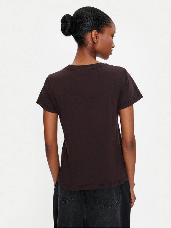 PINKO Pinko T-särk Moro 100373 A228 Pruun Regular Fit