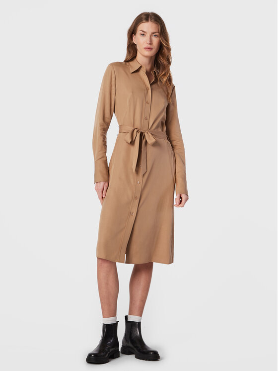 Vestito chemisier K20K205528 Beige Regular Fit