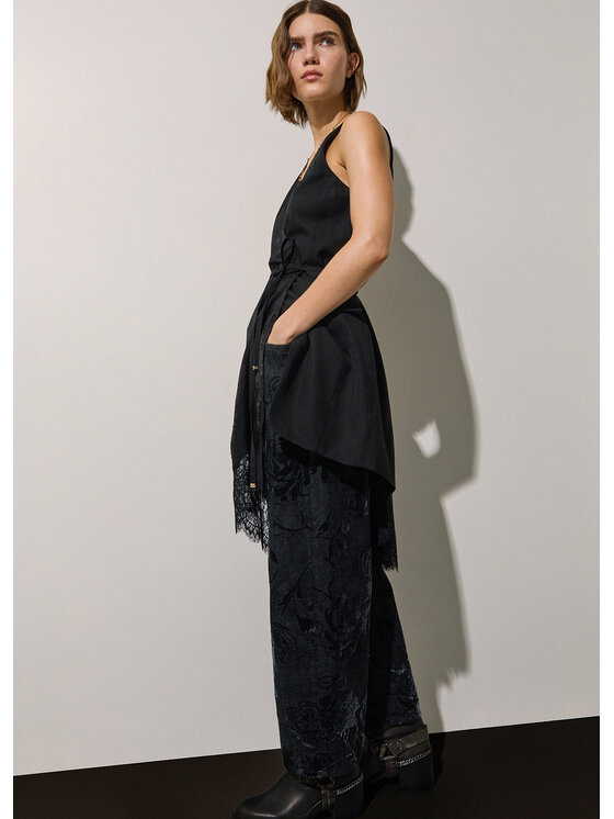 Liu Jo Liu Jo Jeans UF6175D036787522 Nero Loose Fit