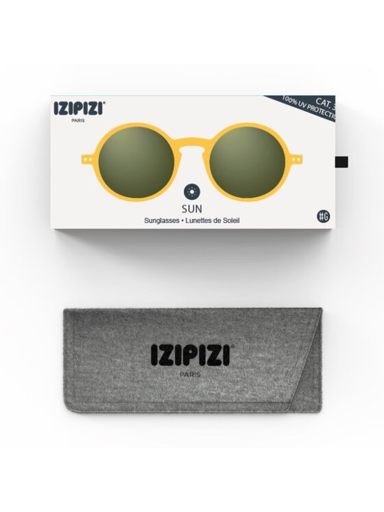 IZIPIZI IZIPIZI Okulary przeciwsłoneczne Sun Adult Żółty
