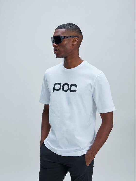 POC POC T-Shirt POC Tee Biały Loose Fit