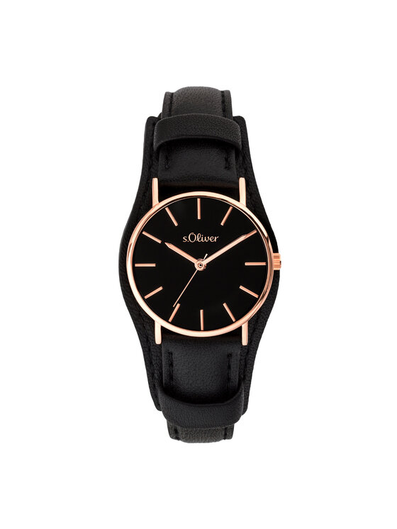s.Oliver s.Oliver Zegarek 11380 Czarny