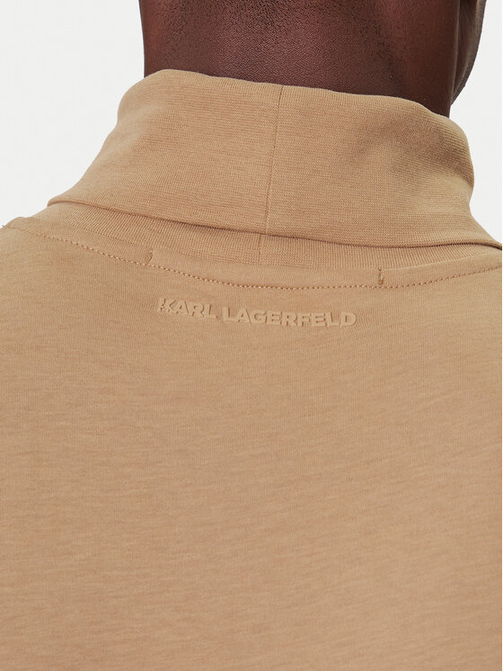 KARL LAGERFELD KARL LAGERFELD Rollkragenpullover 755023 554226 Beige Regular Fit
