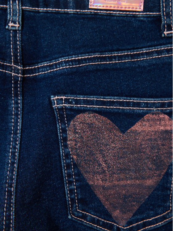 Desigual Desigual Jeans hlače 23WGDD03 Modra Regular Fit