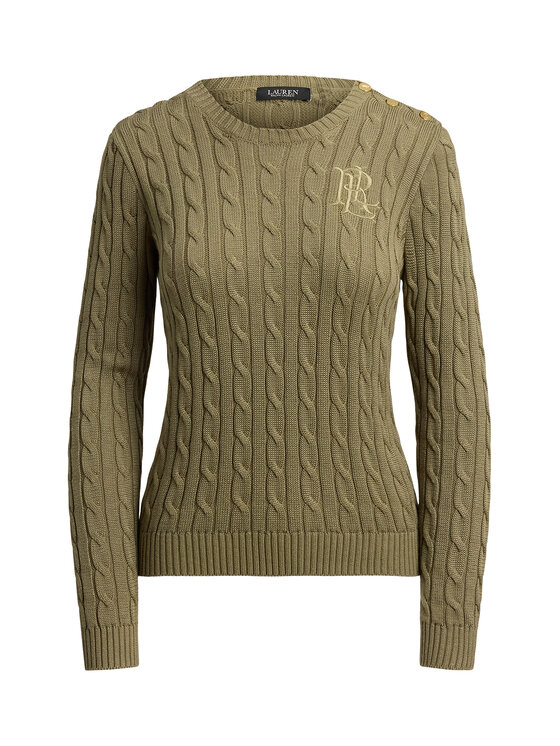 LAUREN RALPH LAUREN LAUREN RALPH LAUREN Džemperis Montiva 200P14039004 Zaļš Regular Fit